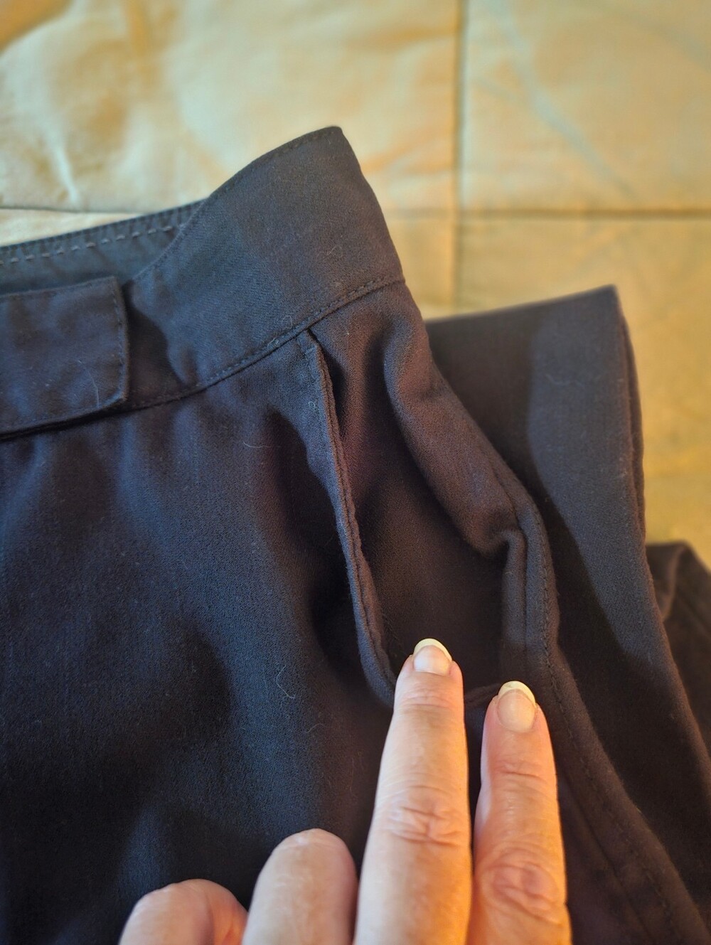 Black Stretch Slacks - Picture 5 of 5